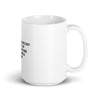 White glossy mug | What should we do?