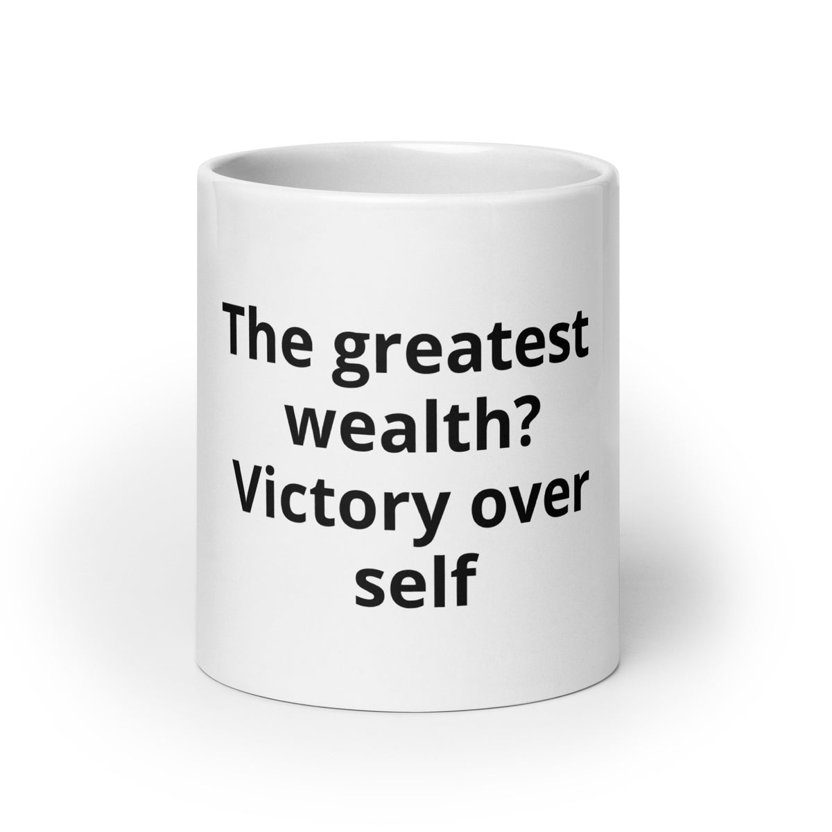 White glossy mug | The greatest