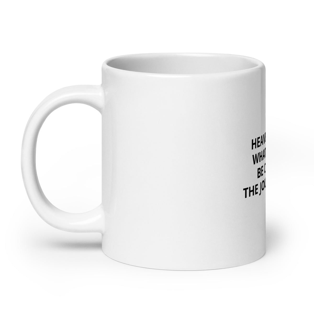 White glossy mug | Heaven Sent