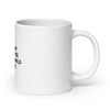 White glossy mug| Love is my fuel